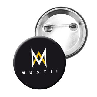 Badge Bouton Logo Mustii 2