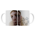 White Mug Edge to Edge Mustii Photo Face