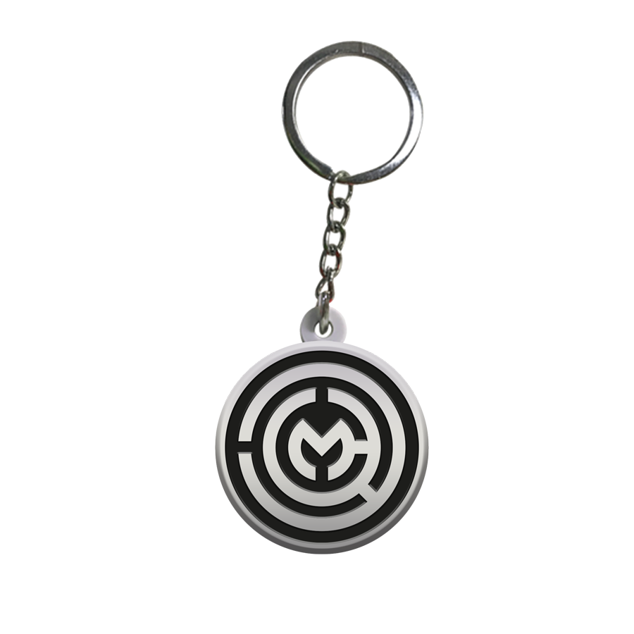Porte Cle Metalique Logo The Maze